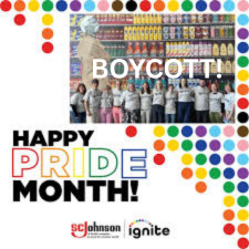 Boycott SC Johnson Google Forms/BoloForms Questionnaire and Petition