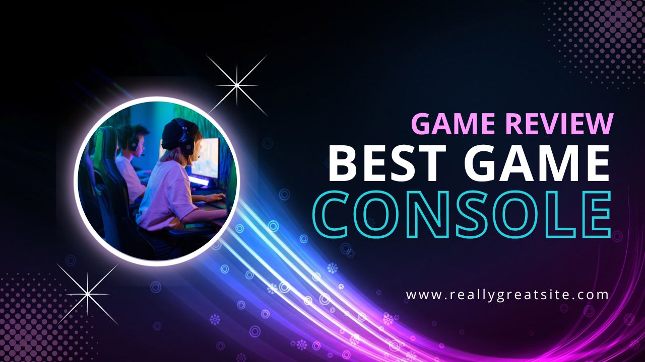 Game Review Best Gaming Console Thumbnail for YouTube