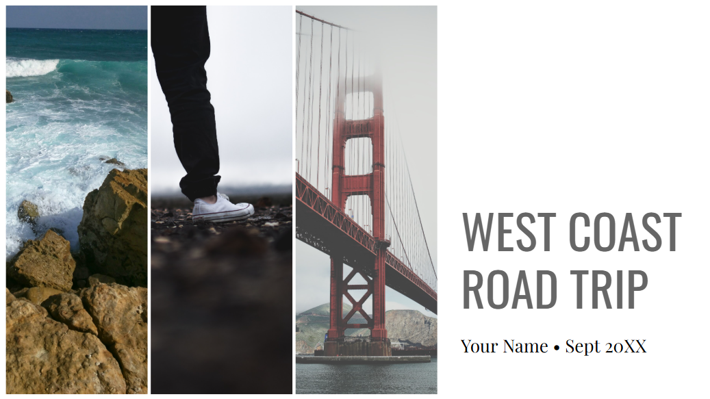 Google Slides Photo Album Template
